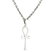 small ankh necklace 925 silver