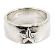 Rock Star Sterling Silver Band Ring