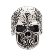 Tough Men Skull Ring made of sterling silver